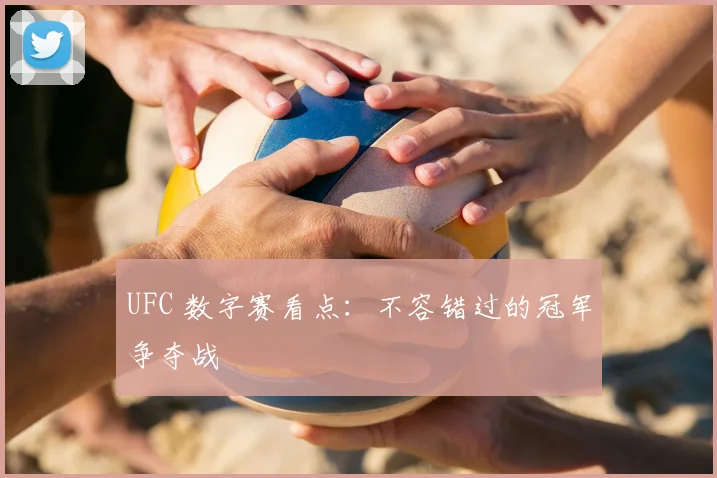 UFC 数字赛看点：不容错过的冠军争夺战